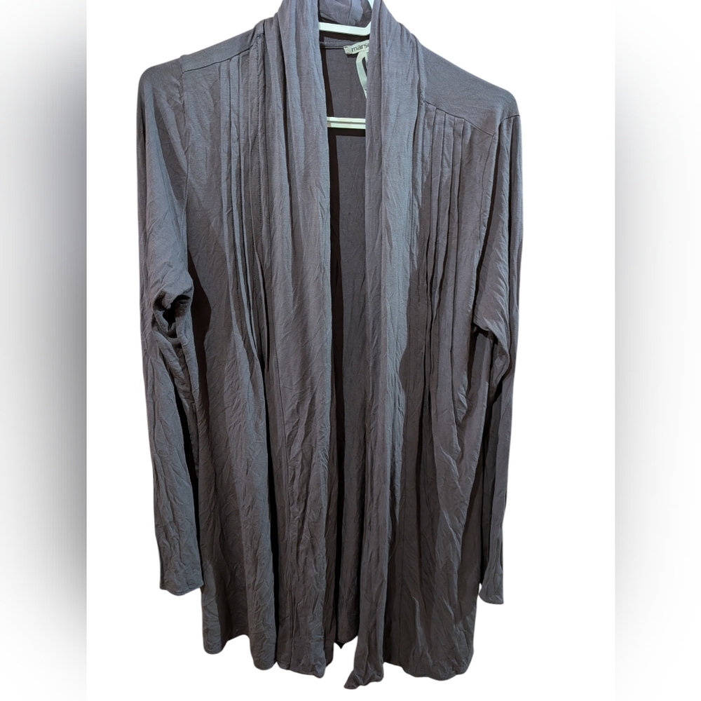 2/22$ Dark Gray Purple Long Sleeve Shirt